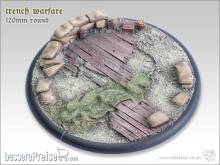 TableTop Art TTA106112 - Trench warfare Base I 120mm RL
