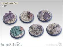 TableTop Art TTA106114 - Trench warfare Base 32mm