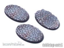 Tabletop-Art TTA106223 - Cobblestone Bases - 75mm Oval (3)