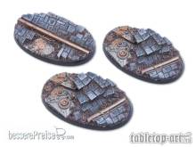 Tabletop-Art TTA106420 - Ancient Machinery Bases - 75mm Oval (3)