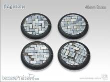 TableTop Art TTA108022 - Flagstone Bases 40mm RL