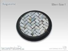 TableTop Art TTA108023 - Flagstone Bases 50mm 1 RL