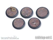 Tabletop-Art TTA110013 - Pirate Ship Bases - 40mm Round Lip (5)