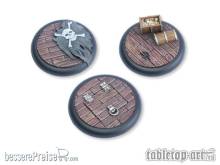 Tabletop-Art TTA110014 - Pirate Ship Bases - 50mm Round Lip (3)