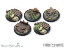 Tabletop-Art TTA110028 - Trench Warfare Bases - 40mm Round Lip (5)