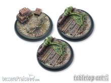 Tabletop-Art TTA110029 - Trench Warfare Bases - 50mm Round Lip (3)
