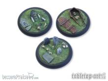 Tabletop-Art TTA110032 - Undead Ground Bases - 50mm Round Lip (3)