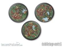 Tabletop-Art TTA110035 - Woodland Bases - 50mm Round Lip (3)