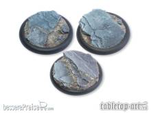 Tabletop-Art TTA110041 - Shaleground Bases - 50mm Round Lip (3)