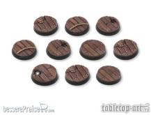 Tabletop-Art TTA110050 - Pirate Ship Bases - 25mm (10)