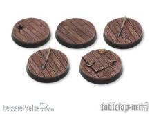 Tabletop-Art TTA110052 - Pirate Ship Bases - 40mm (5)