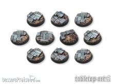 Tabletop-Art TTA110058 - Ancient Machinery Bases - 25mm (10)