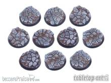 Tabletop-Art TTA110068 - Cobblestone Bases - 32mm (10)