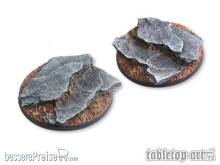 Tabletop-Art TTA110071 - Shaleground Bases - 55mm (2)