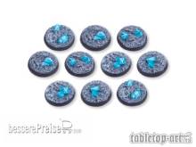 Tabletop-Art TTA110089 - Crystal Field Bases - 25mm (10)