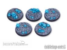 Tabletop-Art TTA110091 - Crystal Field Bases - 40mm (5)