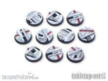 Tabletop-Art TTA110094 - Starship Bases - 32mm (10)