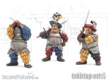 Tabletop-Art TTA200276 - Landsknechts Ogres with Flamberge Set (3)