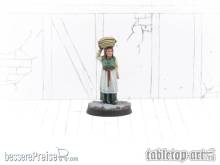 Tabletop-Art TTA200297 - Townsfolk Miniatures - Maid With Basket