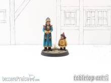 Tabletop-Art TTA200304 - Townsfolk Miniatures - Mongolian Wife and Child (2)