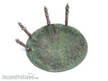 TableTop Art TTA500207 - Kriegsmaschinen Bases 60mm Stachelwall