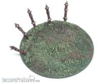 TableTop Art TTA500208 - Kriegsmaschinen Bases 75mm Stachelwall