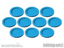 Tabletop-Art TTA501001 - Skill and Squad Marker - 32mm Azure Blue (10)