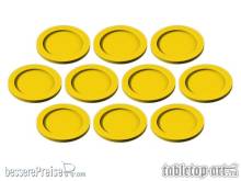 Tabletop-Art TTA501010 - Skill and Squad Marker - 32mm Yellow (10)