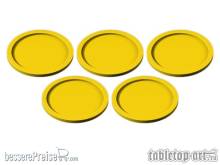 Tabletop-Art TTA501011 - Skill and Squad Marker - 40mm Yellow (5)