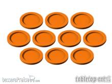 Tabletop-Art TTA501012 - Skill and Squad Marker - 25mm Orange (10)