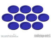 Tabletop-Art TTA501016 - Skill and Squad Marker - 32mm Dark Blue (10)