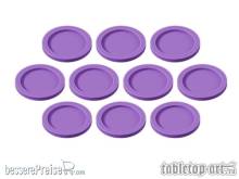 Tabletop-Art TTA501023 - Skill and Squad Marker - 25mm Purple (10)