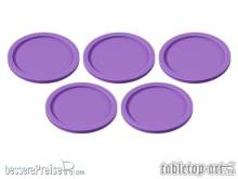 Tabletop-Art TTA501025 - Skill and Squad Marker - 40mm Purple (5)