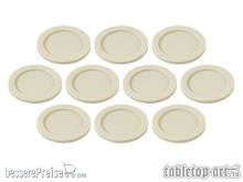 Tabletop-Art TTA501027 - Skill and Squad Marker - 32mm Vanilla White (10)