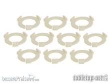 Tabletop-Art TTA501047 - Squad Marker - 25mm Vanilla White (10)