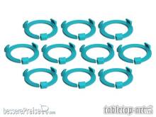 Tabletop-Art TTA501051 - Squad Marker - 32mm Turquoise (10)
