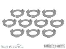 Tabletop-Art TTA501056 - Squad Marker - 25mm Silver (10)