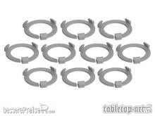 Tabletop-Art TTA501057 - Squad Marker - 32mm Silver (10)