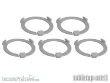 Tabletop-Art TTA501058 - Squad Marker - 40mm Silver (5)