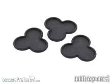 Tabletop-Art TTA501068 - Movement Tray - Rounded Edge - 25mm 3s Cloud - Black (3)