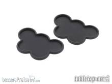 Tabletop-Art TTA501069 - Movement Tray - Rounded Edge - 25mm 5s Cloud - Black (2)
