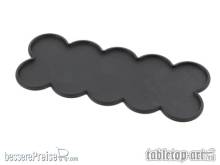Tabletop-Art TTA501077 - Movement Tray - Rounded Edge - 32mm 10s Bar - Black
