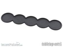 Tabletop-Art TTA501080 - Movement Tray - Rounded Edge - 40mm 5s Bar - Black