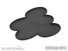 Tabletop-Art TTA501081 - Movement Tray - Rounded Edge - 60mm Oval 5s Cloud - Black
