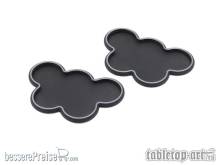Tabletop-Art TTA501084 - Movement Tray - Rounded Edge - 25mm 5s Cloud - Black-Silver (2)