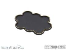 Tabletop-Art TTA501085 - Movement Tray - Rounded Edge - 25mm 10s Cloud - Black-Gold