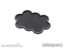 Tabletop-Art TTA501086 - Movement Tray - Rounded Edge - 25mm 10s Cloud - Black-Silver