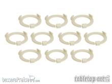 Tabletop-Art TTA501100 - Squad Marker - 28.5mm Vanilla White (10)