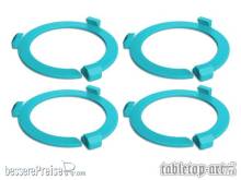 Tabletop-Art TTA501110 - Squad Marker - 50mm Turquoise (4)