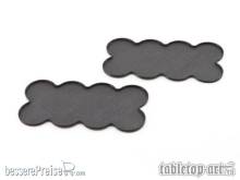 Tabletop-Art TTA501124 - Movement Tray - Flat Bases - 25mm 8s Bar - Black (2)